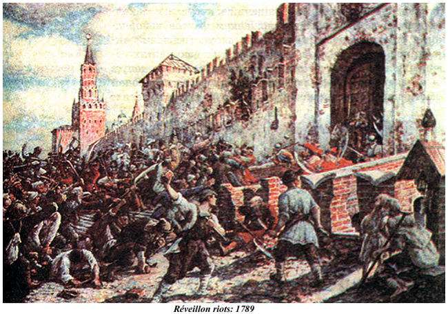 Reveillon riots 1789